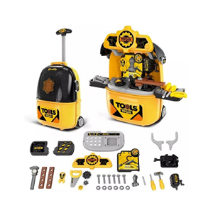 ست اسباب بازی میز ابزار 2 در 1 چمدانی کودک Tools Set Kit Toys_اسباب بازی